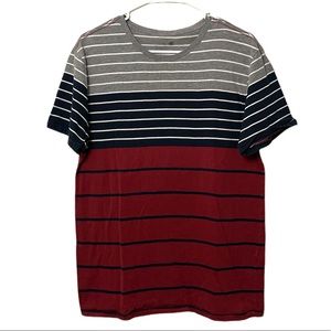 ON THE BYAS stripped t-shirt